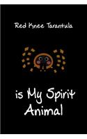 Red Knee Tarantula is My Spirit Animal: Animal Journal (Diary, Notebook) for Red Knee Tarantula Lovers