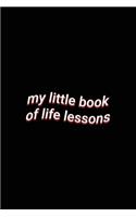 my little book of life lessons