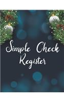 Simple Check Register