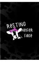 Resting Heifer Face