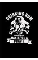 Drinking rum pirate
