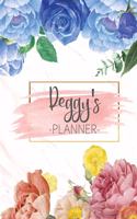 Peggy's Planner: Monthly Planner 3 Years January - December 2020-2022 - Monthly View - Calendar Views Floral Cover - Sunday start