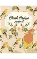 Blank Recipe Journal