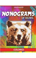 Nonograms of Bears: Colored Griddlers- Exclusive and High-Quality Japanese Nonograms - Hanjie Griddlers Nonograms(Japanese Crossword / Nonogram / Griddlers / Picross / Hanjie Logic Puzzles)