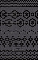 Hexagon Tile Pattern Sketchbook: 1/8 Inch (0.125 Inch) Hexagonal Paper, 7.44 in X 9.69 In, 50 Sheets / 100 Pages, Black and Gray
