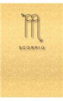 Scorpio: Lined Paper Journal(3 Series)
