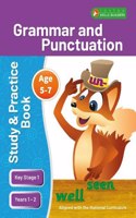 KS1 Grammar & Punctuation Study and Practice Book for Ages 5-7 (Years 1 - 2) Perfect for learning at home or use in the classroom