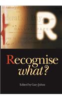 Recognise what?