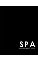 Spa Appointment Book