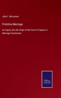 Primitive Marriage