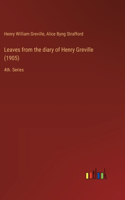 Leaves from the diary of Henry Greville (1905)