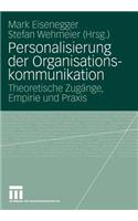 Personalisierung Der Organisationskommunikation