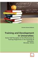 Training and Development in Universities