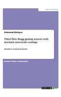 Tilted fibre Bragg grating sensors with resonant nano-scale coatings