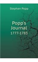 Popp's Journal 1777-1783
