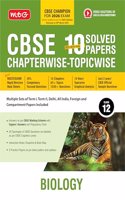 MTG CBSE 10 Years (2025-2016) Chapterwise Topicwise Solved Papers Class 12 Biology - CBSE Champion For 2026 Exam | Free Video Solution of PYQs | CBSE Sample Papers (As Per Latest Pattern