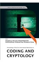 Coding And Cryptology - Proceedings Of The First International Workshop