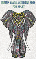 Animals Mandala Coloring Book