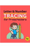 Letter & Number Tracing Book for Preschoolers
