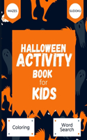 Halloween Activity Book for Kids