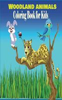 Woodland Animals Coloring Book for Kids
