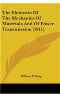 Elements Of The Mechanics Of Materials And Of Power Transmission (1911)