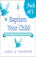 Baptism of Your Child, Pack of 5