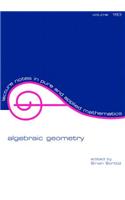 Algebraic Geometry