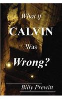 What if Calvin Was Wrong?