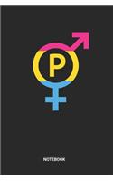 Notebook: Pansexual Notebook (6x9 inches) with Blank Pages ideal as a Pansexual Pride Flag Journal. Perfect as a Pan Pride Month Book or Sketchbook for all Hu