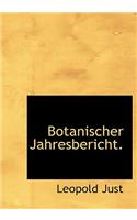 Botanischer Jahresbericht.