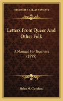 Letters from Queer and Other Folk