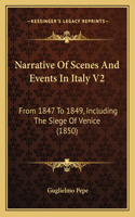 Narrative Of Scenes And Events In Italy V2