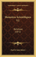 Memoires Scientifiques V1