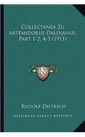 Collectanea Zu Artemidorus Daldianus, Part 1-2, 4-5 (1911)