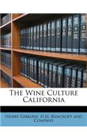 Wine Culture California