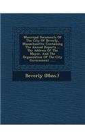 Municipal Documents of the City of Beverly, Massachusetts