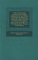 Codex Principis Olim Laureshamensis Abbatiae Diplomaticus Ex Aevo Maxime Carolingico Diu Multamque Desideratus. Edidit Recensuit Et Praefata Est Academia Elect. Scient. Et Elegant. Lit. Theodoro-Palatina - Primary Source Edition