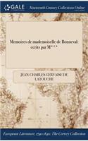 Memoires de mademoiselle de Bonneval