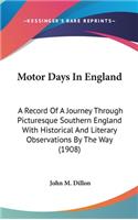 Motor Days In England