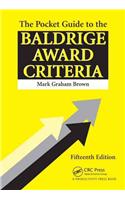 Pocket Guide to the Baderige Award Criteria