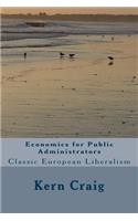 Economics for Public Administrators