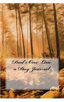 Dad's One Line a Day Journal