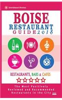 Boise Restaurant Guide 2018