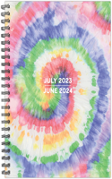 Totally Tie Die Academic 2023-24 6.5 X 8.5 Softcover Weekly Planner