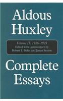 Aldous Huxley Complete Essays