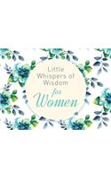 Little Whispers of Wisdom for Women
