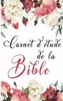 Carnet d'étude de la Bible