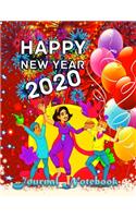 Happy New Year 2020 Journal Notebook: Journal, Diary, New Year Gift (100 Pages, Blank, 8.5 x 11) Lined Notebook.: Happy New Year 2020/ Journal Diary/New Year Gift Lined Notebook.
