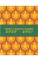 Weekly & Monthly Planner 2020 - 2021